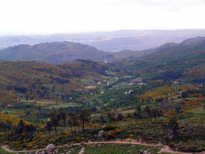 Vista da Penha de Prados. Inverno. (LAC)