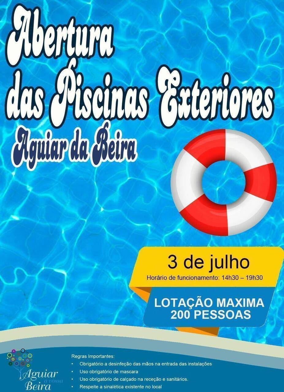 Abertura Das Piscinas Municipais Em Aguiar Da Beira Beira Pt