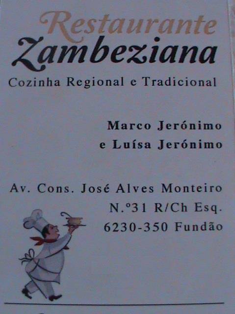 Restaurante Zambeziana