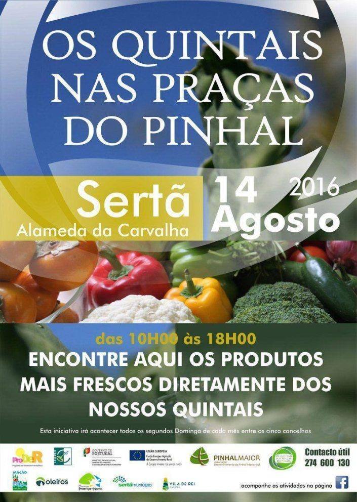 Quintais nas Praças do Pinhal