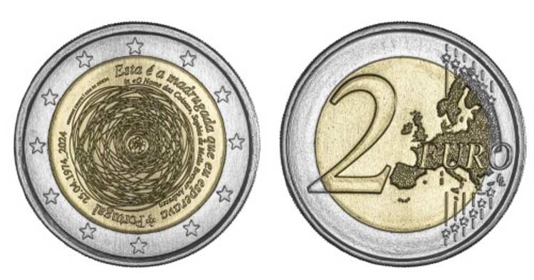 Vai ser lançada uma nova moeda comemorativa (e é sobre o 25 de Abril)