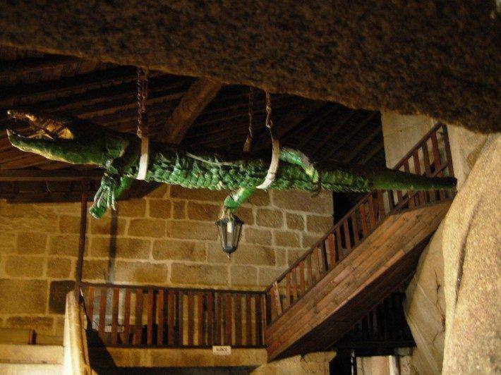 O "Lagarto" do Santuário da Lapa. (LAC)