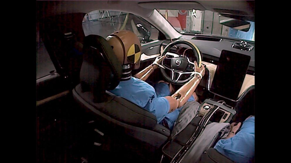 Volvo Ex90 Crash Test Onboard