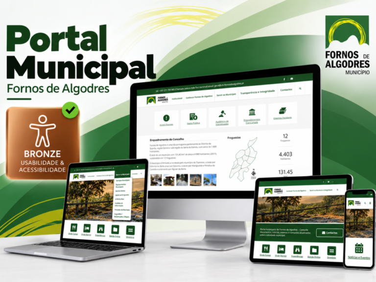 Município de Fornos de Algodres conquista Selo Bronze de Usabilidade e Acessibilidade